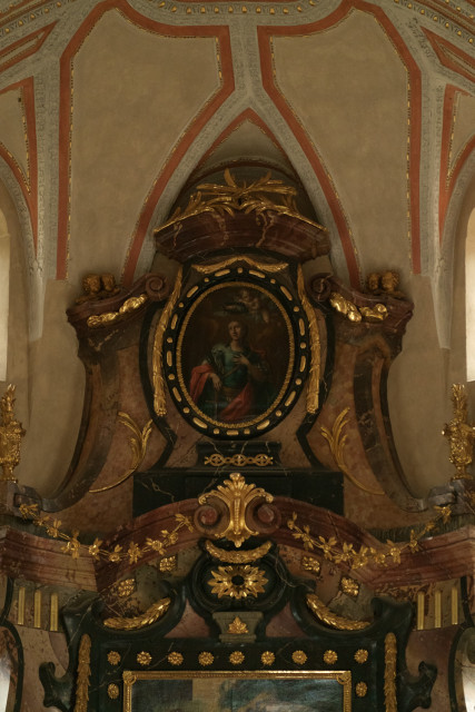 聖ミクラーシュ大聖堂、祭壇の絵