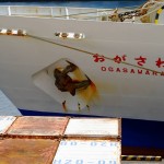 おがさわら丸の出港（The departure from a port of the ogasawara-maru）-005